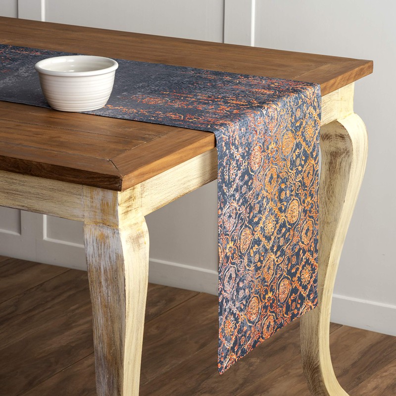 Maison d'Hermine Thanksgiving / Christmas Table Runner, 100% Cotton, 50