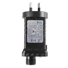 SAA Approved 6W AU Plug for T Tersely Fairy Light, 31V Safe Low Voltage 8 Lighting Modes Indoor Plug with Timer Function for 30M/40M/50M/60M/70M/80M/90M/100M Lights