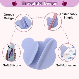 Funda de teléfono con brillo labial para lápiz labial, compatible con todos los modelos de teléfono, color rosa