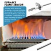 BGEHHCY Upgraded 2Pcs 025-37499-000 Gas Furnace Flame Sensor Fit for