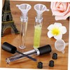 Healvian 6pcs Portable Mascara Bottles Set Durable Eyelash Containers with