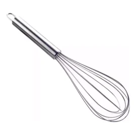 RIVERSOFY Batidor Globo Acero Pastel Reposteria Betun Cocina 23.5x5.5