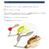 Dstyle Dα-SPINNER BAIT Double Indiana (DI) 3/8oz Brown Shad