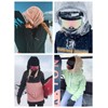 Fuakesor Plush Balaclava Hat Winter Thermal Ski Mask Fleece Windproof