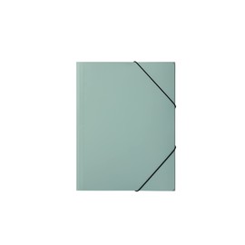 PAGNA 21609-18 Elasticated Folder A4 PP Pastel Eco 3 Folders Mint