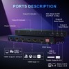 4K 60Hz HDMI Matrix 4x2, PORTTA 4 in 2 Out