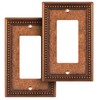 Henne Bery Raised Pearls Decorative Wall Plate Switch Plate Outlet