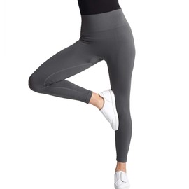 Yummie womens High Waist Tummy Shaping Legging Hosiery, Dark Shadow, Small-Medium US