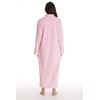 Just Love Plush Zipper Lounger Robe 6729-PNK-L Pink
