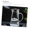 STOBAZA Portable Cold Water Kettle Household Glass Pitcher for Water