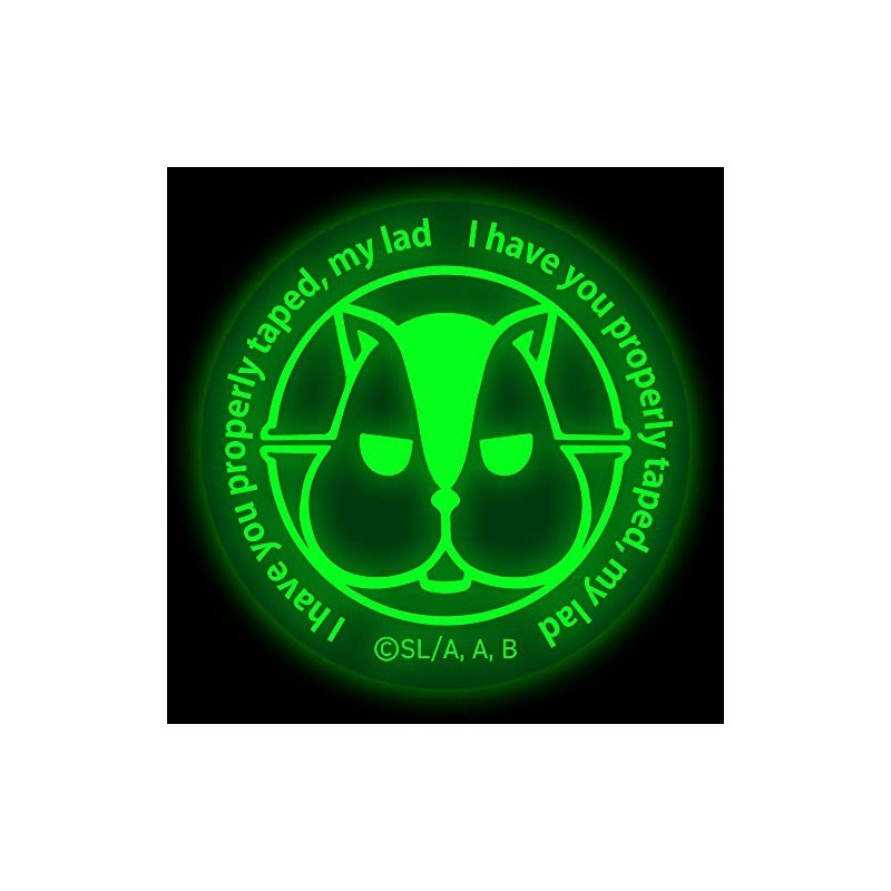 Licorice Recoil High Luminous Can Badge Walnut