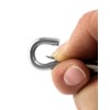 QWORK Steel Wire Rope Hanger, 40 Pack Portable Hook &