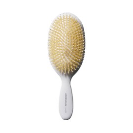 HAIR BRUSH- Dry Hair Brush Boar Bristle and Soft Ballpoint Tip, Hairbrush for Restore Shine And Texture By ADDENDUM HAIR