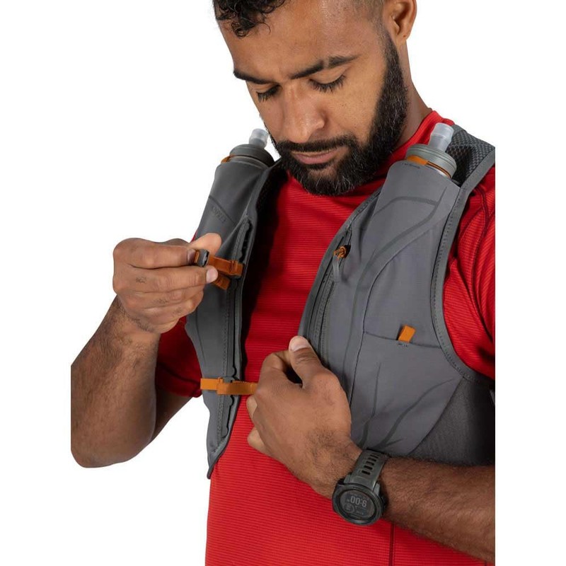 Osprey Duro LT Men's Hydration Vest Phantom Grey/Toffee Orange M