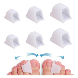 Cosmeria Hammerzehen Korrektur, Zehenspreizer Zur Schmerzlinderung, Drei Größen Verfügbar, Zehenschutz Für Natürliche Fußhaltung Und Komfort