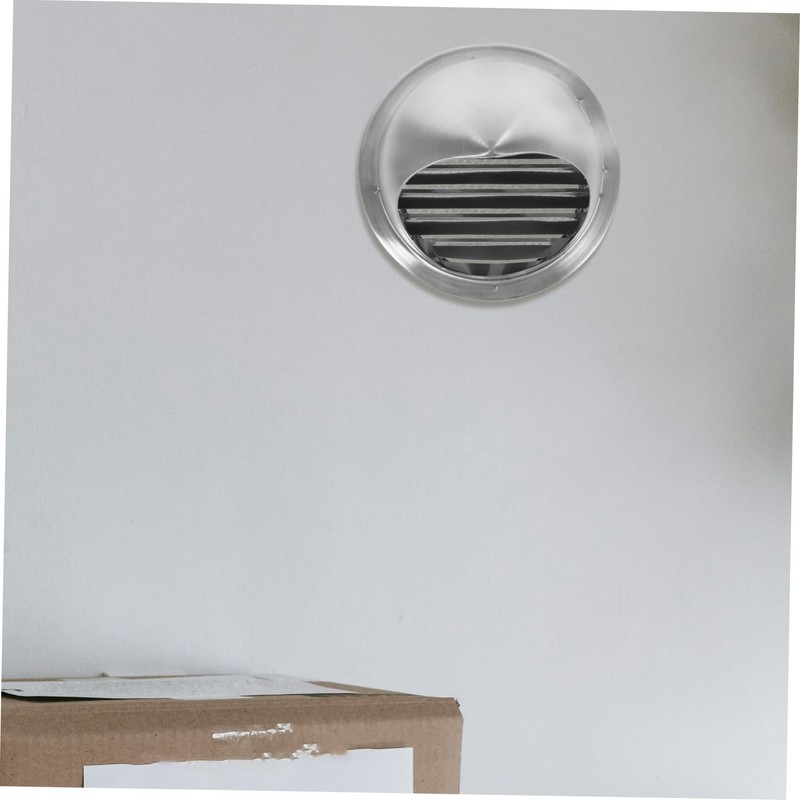 TEHAUX Round Air Vent Protector Cover High Temperature Resistant Louvered