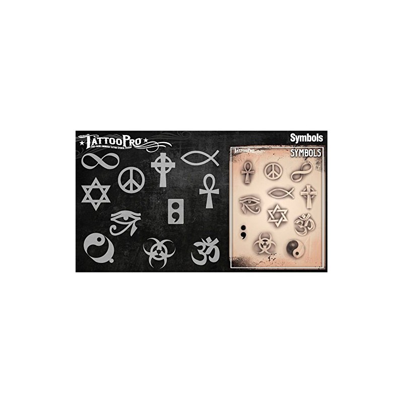 Tattoo Pro Stencils Series 3 - Symbols