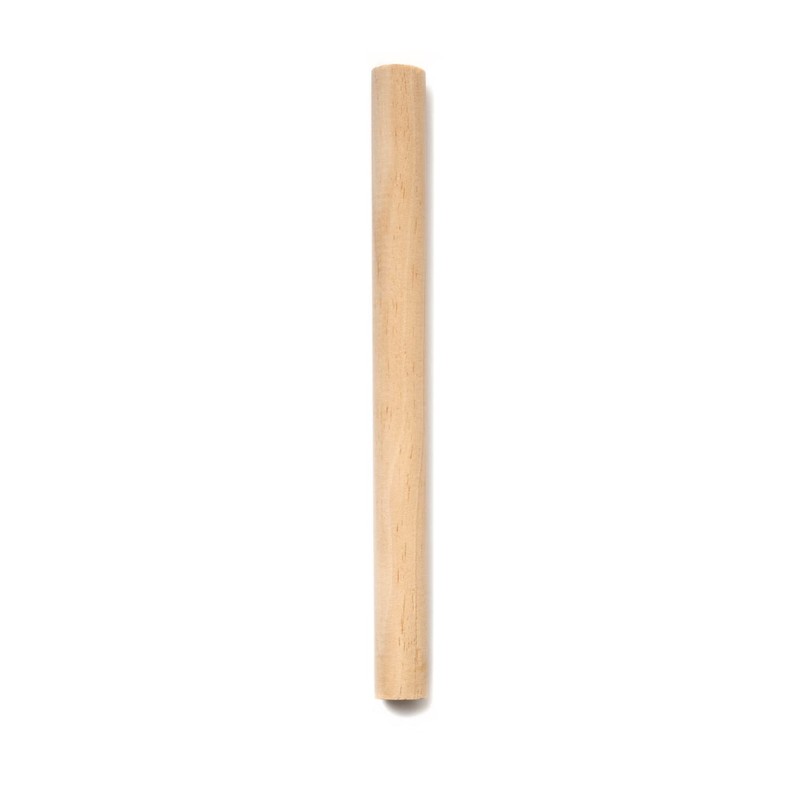 12 Wooden Hand Sticks Pine. 25 cm Long. 7/8 Inch Diameter, natural, 15