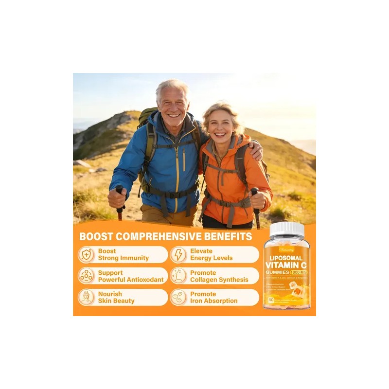 Gomitas Liposomales Vitamina 1000mg Tcemundry Unidades