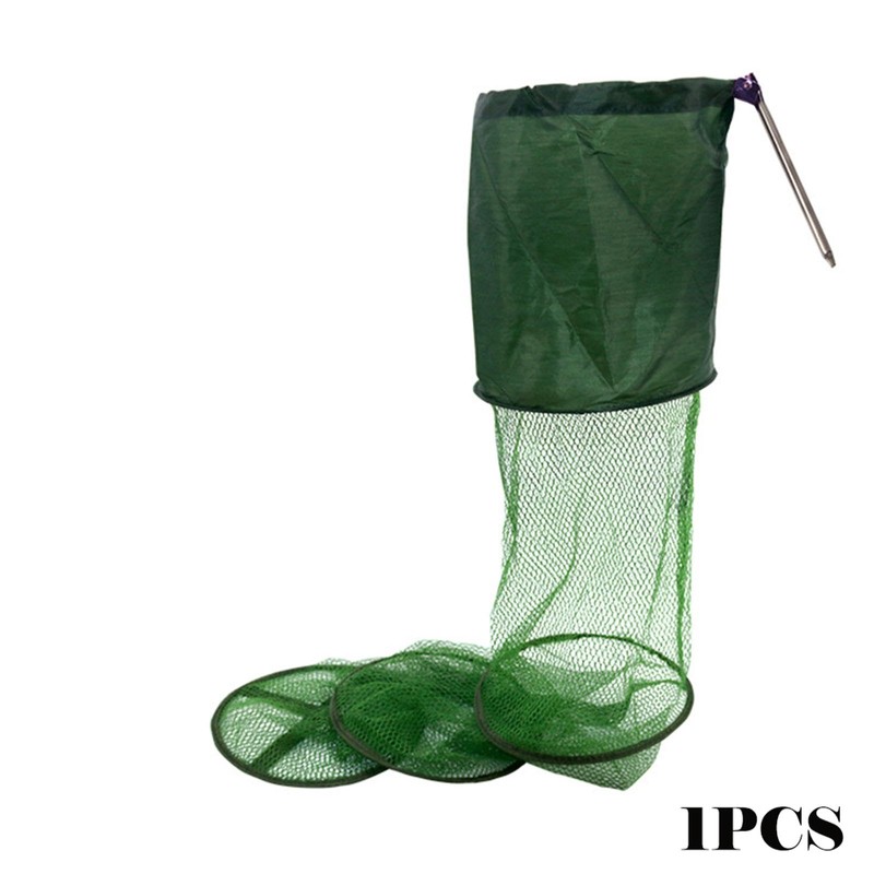 Fishing Keep Nets, Foldable Fishing Basket Traps, Crab Spring Trap