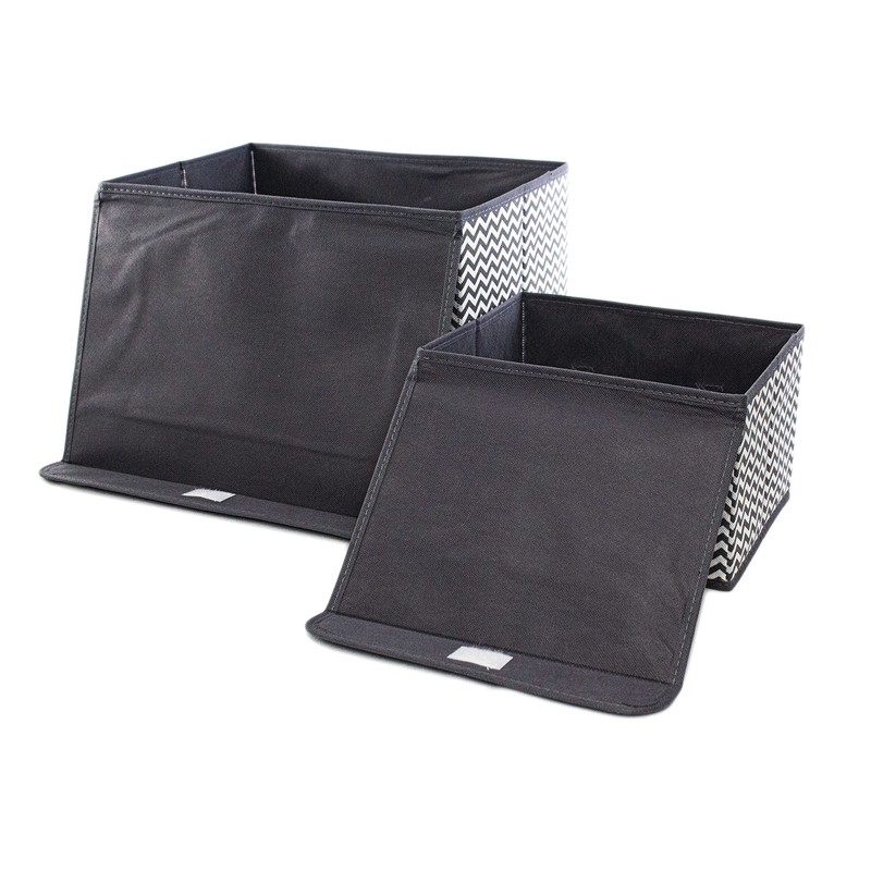 Clay Roberts Storage Baskets with Lids, Pack of 2 Storage
