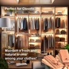 Vivenzia Cedar Blocks for Closet -25 pcs (15 Hang-ups &