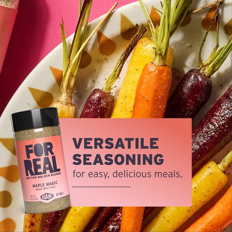 FOR REAL Maple Magic Seasoning - Smoky Sweet Spice Blend