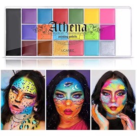 Ucanbe Paleta Pintura Athena Facial Corporal De Aceite Profesional