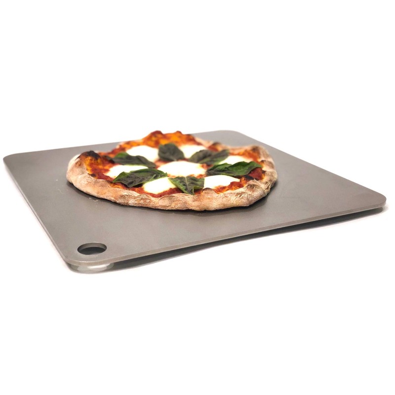 ThermiChef 14" by 14" Pizza Steel (3/8" Deluxe Thickness) -