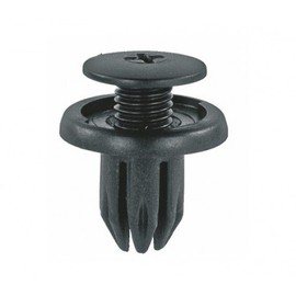 Xtremeauto® Black 10mm Hole Plastic Car Fixing spread Clips x 10 Includes Sticker Part Number XA08A