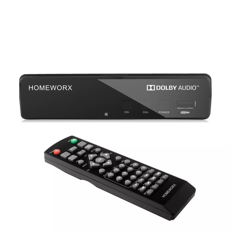 Mediasonic HomeWorx HDTV ATSC Digital Converter Box with TV Recording