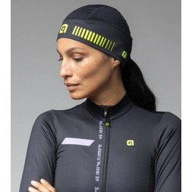 Ale Men's Klima Under Helmet Headcover, Black/Fluo Yellow, S UK