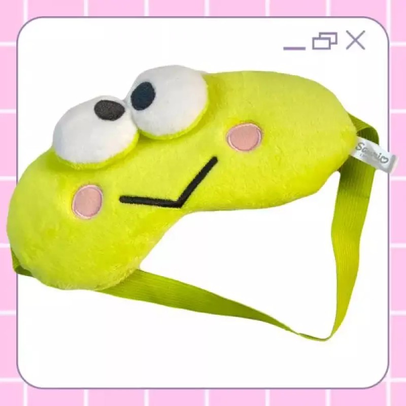 Sanrio 산리오 시나모롤 쿠로미 소프트 수면안대 5Types [2 폼폼푸린] Sanrio
