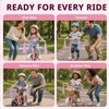 4 Pcs Bike Bell with Tassels, Girl Bike Accessories