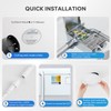 LVWIT 6 Pack 4 Inch LED Recessed Lighting with Night
