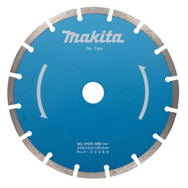 Makita A-00066 Diamond Wheel, Outer Diameter 8.1 inches (205 mm), Segment