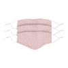 Saro Children Linen Face Mask | Pink | 7" x