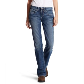 Ariat FR DuraStretch Entwined Boot Cut Jeans - Women’s Comfortable Denim