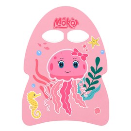 MoKo Swimming Kickboard for Kids, Cartoon Jellyfish-shape Swimming Training Aid Pool Exercise Equipment, Kickboard for Swimming Training for Swimming Beginner, Pink Jellyfish