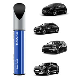 KTV Noir Perla Nera Car Paint Repair for Peugeot, Scratch Repair for Car, Quick & Easy Solution for Repair