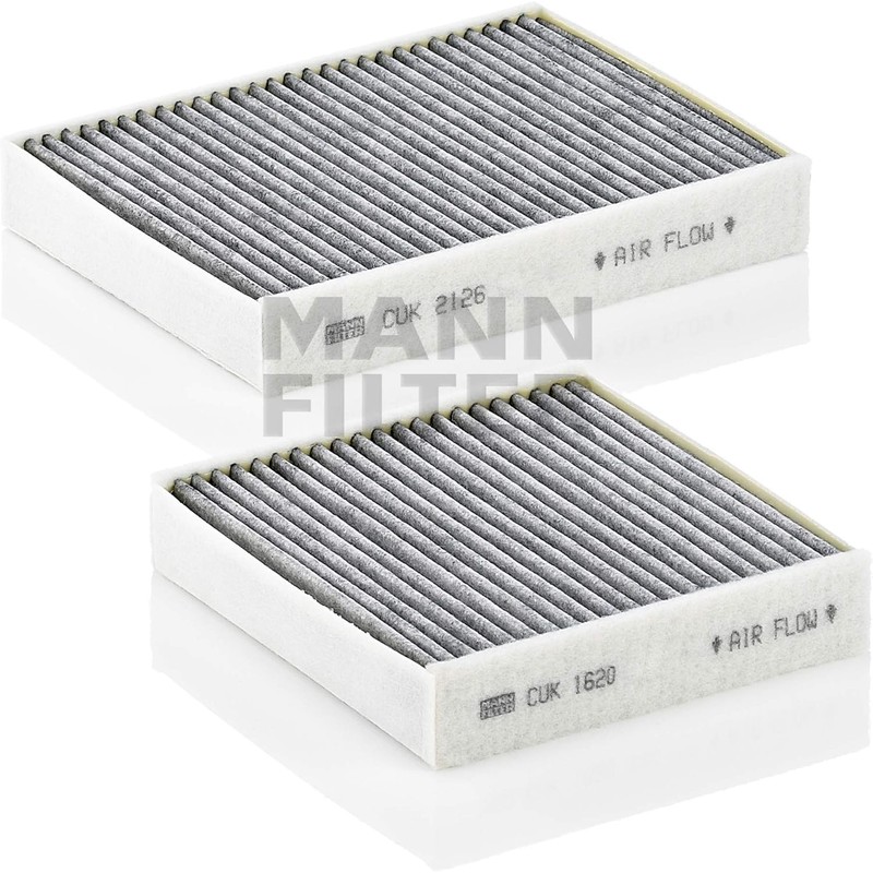 MANN PSA CUK21000-2 Fleshas Plus Air Conditioner Cabin Filter Peugeot
