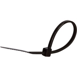 Morris Products Ultraviolet Black Nylon Cable Ties – 11-3/4 Inch Length –Heavy Duty, 40-Pound Tensile Strength – Cable Organization Applications – UV Safe, UL Approved – Pack of 1000