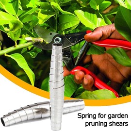 2pcs Silver Pruner Replacement Springs Replacement Volute Springs Replacement Pruning,Hand Pruner Replacement Kit Scissors,Garden Pruner Spring Accessories for Secateur ​Replacement Parts