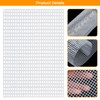 kingsea 4 Sheets Needlepoint Canvas Cross Stitch Plastic Canvas, 33