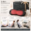 3-in-1 Lumbar Support Massager for Back Comfort – Heated Vibration