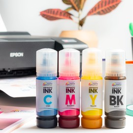 Papira Tintas para Sublimación Premium HD 70 Grs C/u para Impresoras Epson Ecofit (Black)