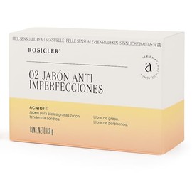 ROSICLER  Jabn En Barra 100 gr  Limpieza Profunda Contra Acn  Frmula Matificante Para Piel Grasa Y Mixta  Elimina Impurezas  Uso Diario  Suaviza Sin  
