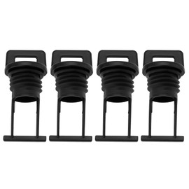 Be In Your Mind 4 Piece Boat Drain Plug Kayak Water Hole Plug Nylon 19mm Tapered Hole Plug Replacement Part M19 Boat Marine Drain Plug Bung Plug Drain Hole Plug