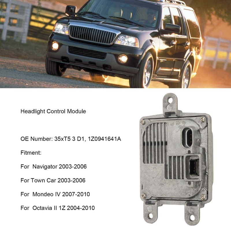 Headlight Control Module 35xT5 3 D1 Stable Reliable Rugged Headlight
