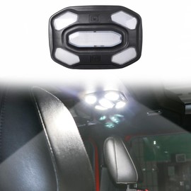 BESTAOO - Luces LED para interior para Jeep Wrangler JL 2/4 accesorios de puerta (delantero) 2018-2023